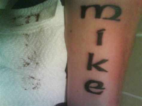 i love mike tattoo